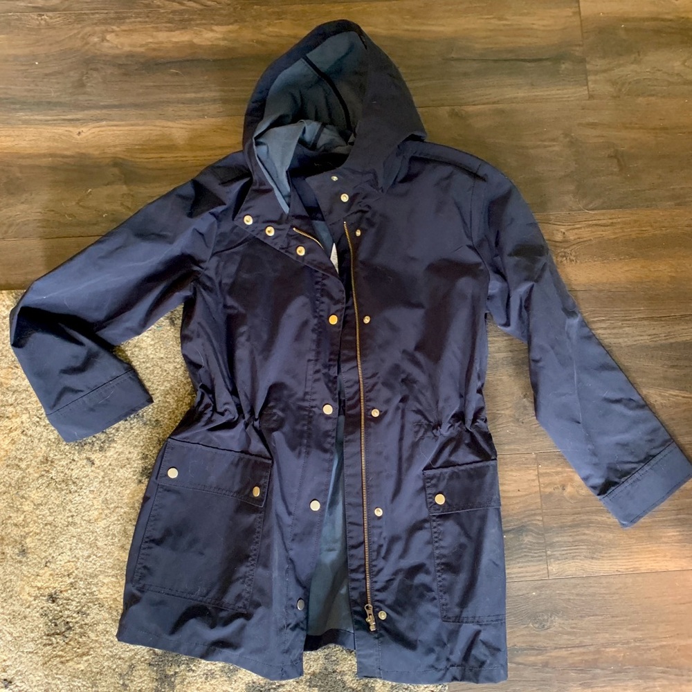 J Crew Lightweight Rain Jacket